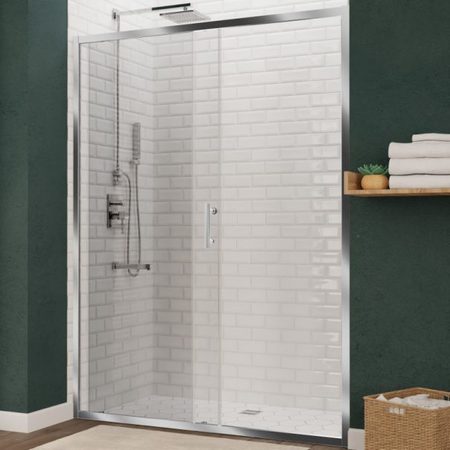 ANZZI Halberd 60" x 72" Framed Polished Chrome TSUNAMI GUARD Shower Door SD-AZ052-02CH